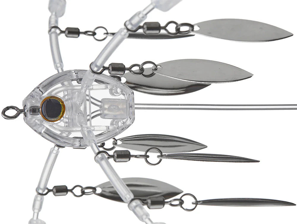 Stealth Lures Clear Stealth Rig 8 Blade Design
