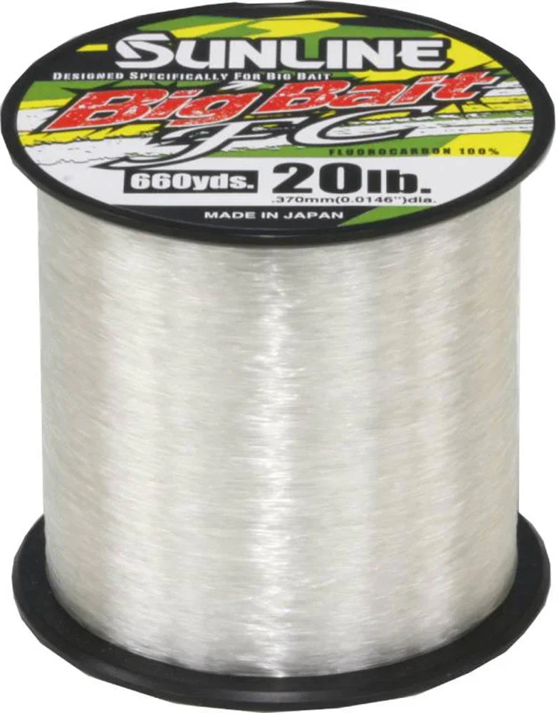 Sunline Big Bait FC Fluorocarbon Bulk Spool 600 Yards