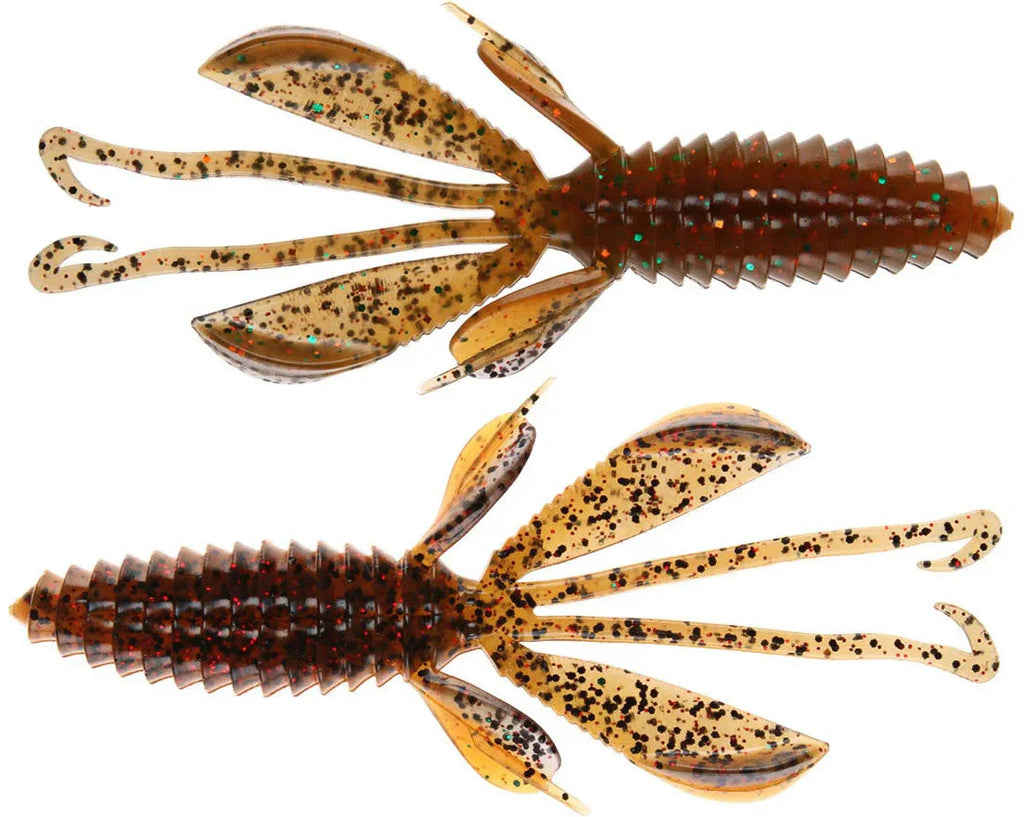 Reaction Innovations Kinky Beaver 5 inch Soft Plastic Creature Bait 7 pack