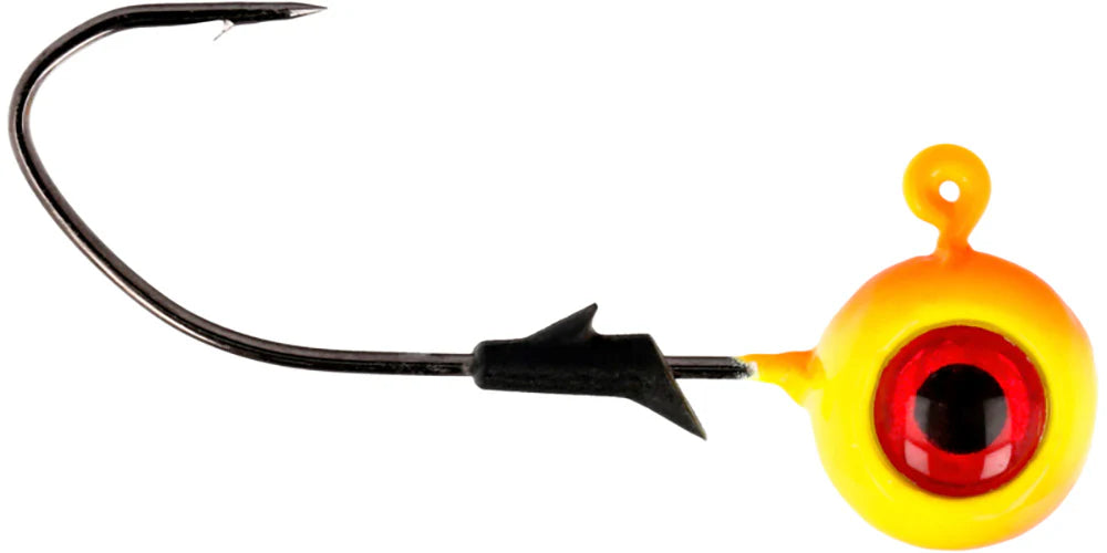 Eagle Claw Lazer Pro V Eagle Eye Ball Jighead 3 Pack