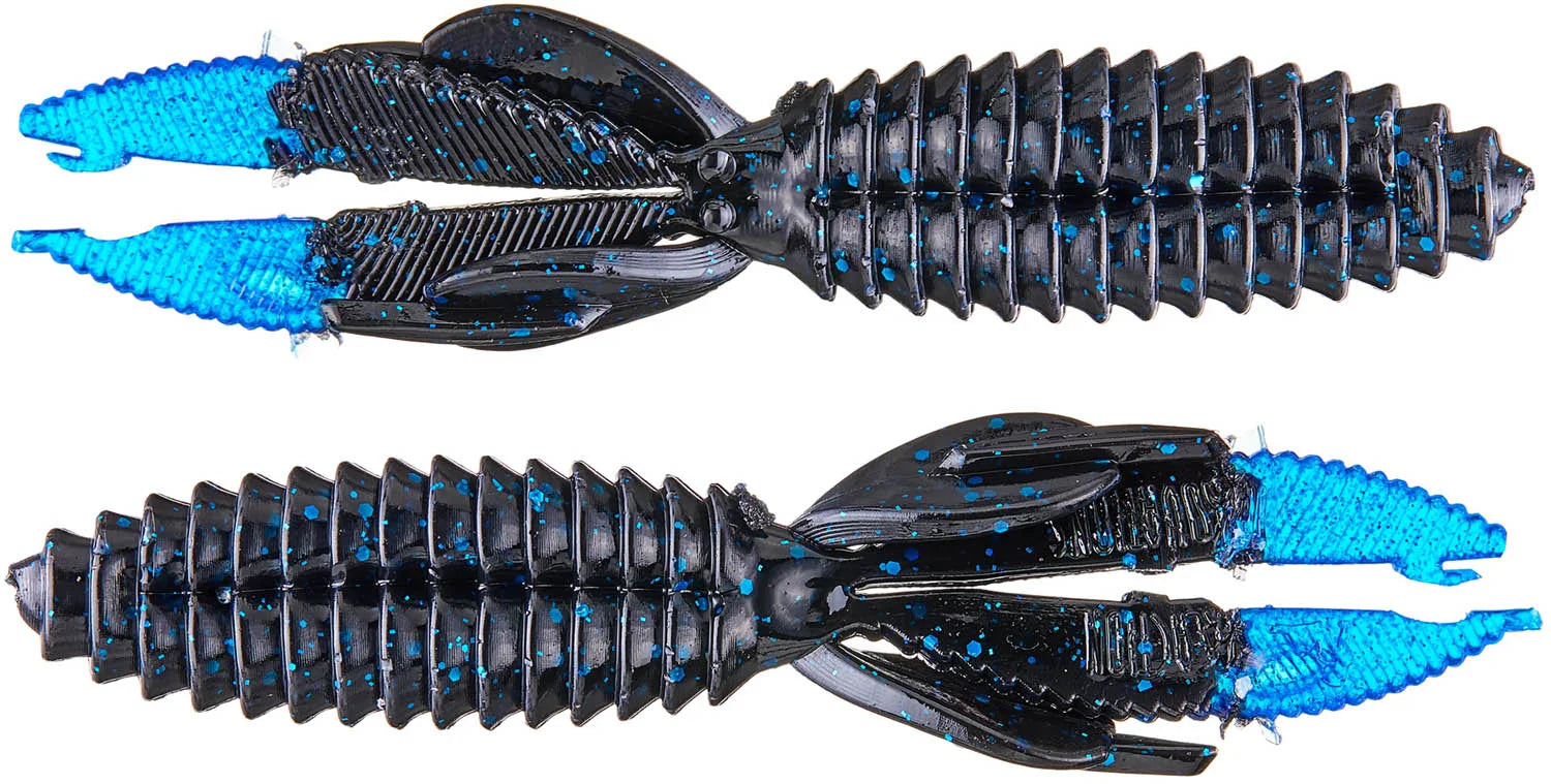 Reaction Innovations Sweet Beaver Soft Plastic Creature Bait 8 pack
