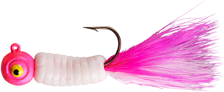 Lindy Fuzz E Grub Pre Rigged Hair Tail Soft Grub 2 pack