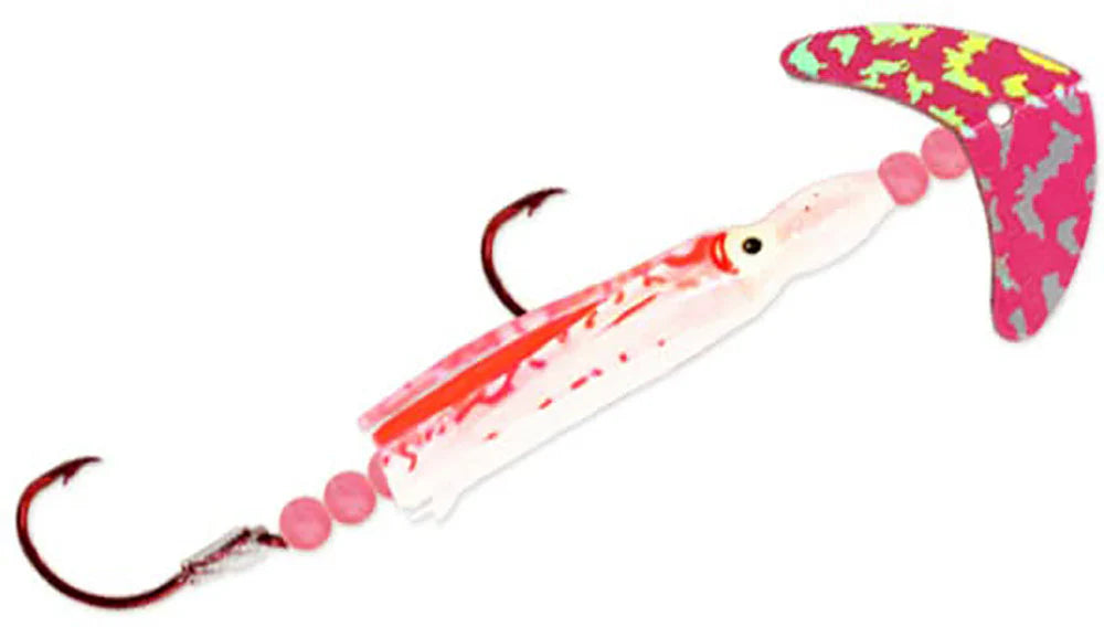 Macks Lure Cha Cha Spinner Sockeye Squidder Rig