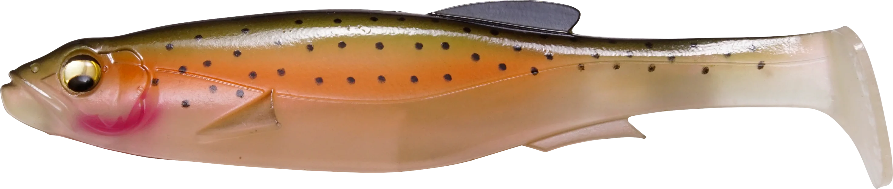 Megabass Magdraft Freestyle Un Rigged Paddle Tail Swimbait 6 Inch