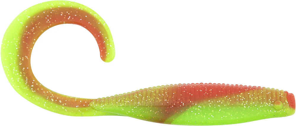 Z Man StreakZ Curly TailZ 7 inch Soft Plastic Grub 3 pack