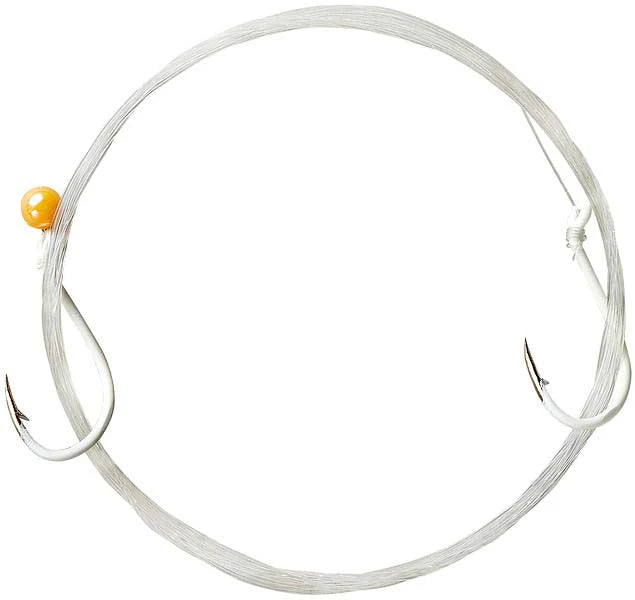 Lindy Rig Snell Crawler 2 Hook Bait Rig 4 pack