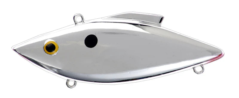 Bill Lewis Rat L Trap Chrome Series Lipless Crankbait 3 Inch