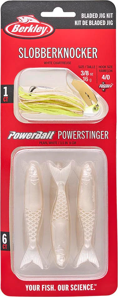 Berkley Slobberknocker and PowerStinger Kit 3 8 oz