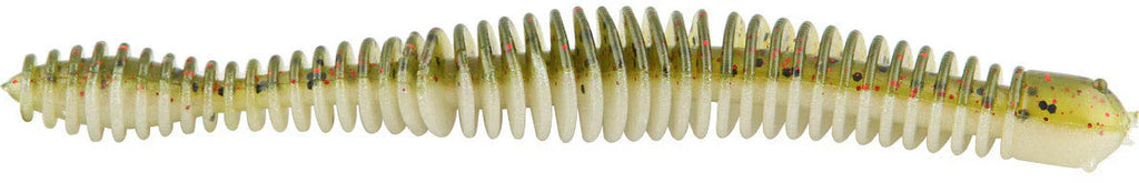 Big Bite Baits Coontail Worm 4 3 4 inch Ribbed Worm