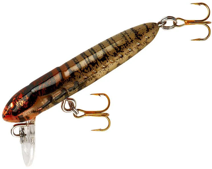 Rebel Hellgrammite 1 3 4 inch Sinking Ultralight Crankbait