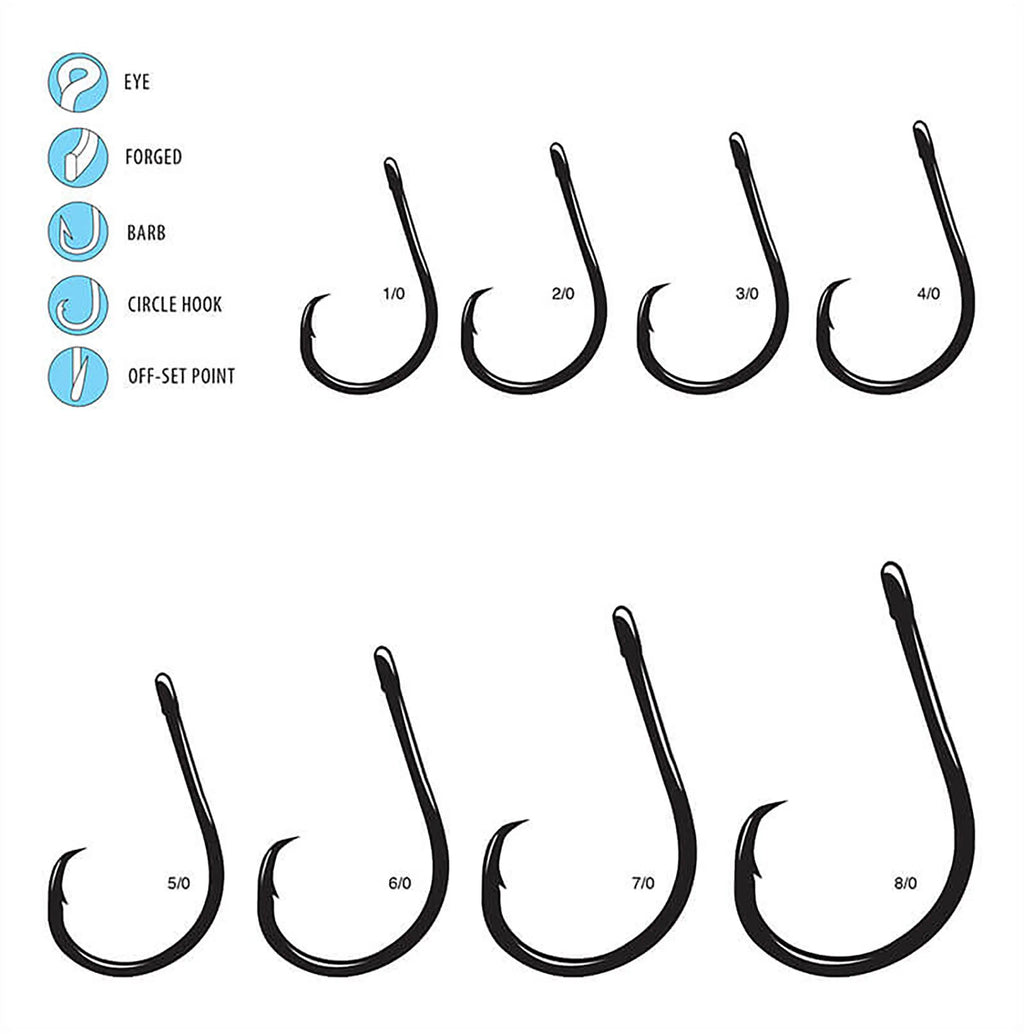 Gamakatsu Octopus Circle SE OP 4x Strong Nano Alpha Hooks 6 Pack