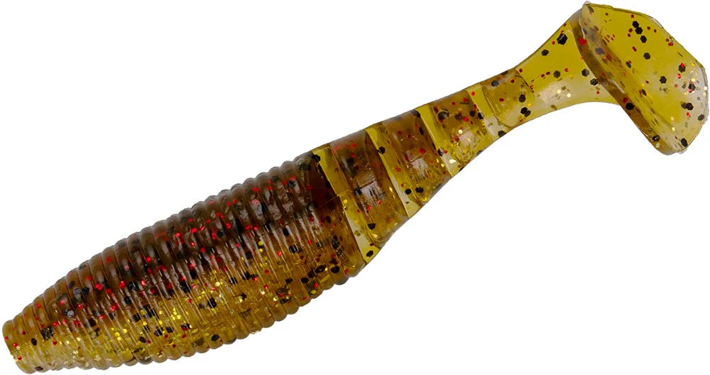 Yamamoto Baits 4 Inch Kickin Zako Paddle Tail Swimbait 5 pack
