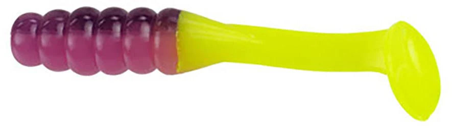 Mr Crappie Slabalicious Soft Plastic Paddle Tail Grub 15 pack