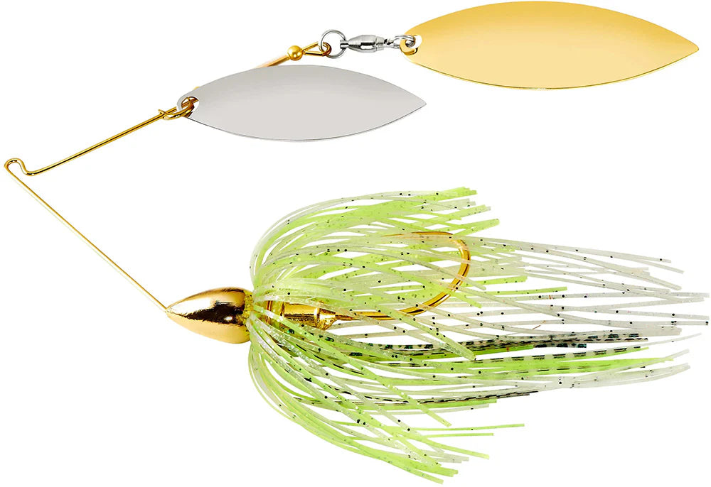 War Eagle Double Willow Gold Frame Spinnerbait 1 2 oz