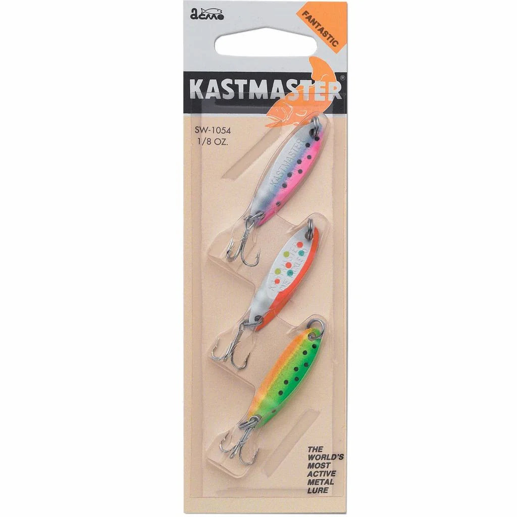 Acme Kastmaster Spoon 1 8 oz 3 Piece Kit